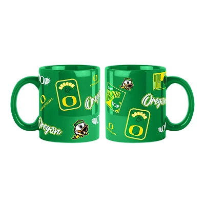 Oregon Ducks 2-Pack 15oz. Color Mug Set