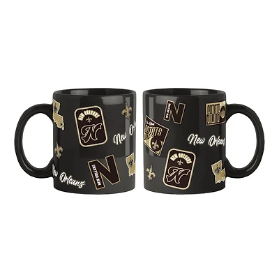 New Orleans Saints 2-Pack 15oz. Color Mug Set