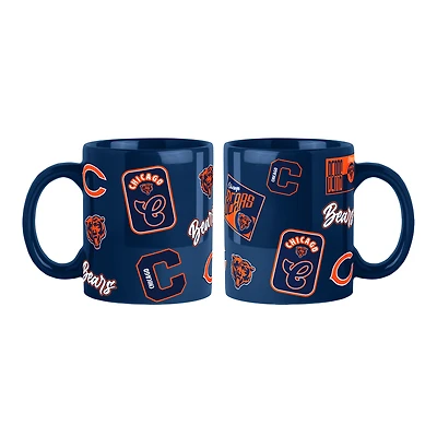Chicago Bears 2-Pack 15oz. Color Mug Set