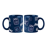 Dallas Cowboys 2-Pack 15oz. Color Mug Set