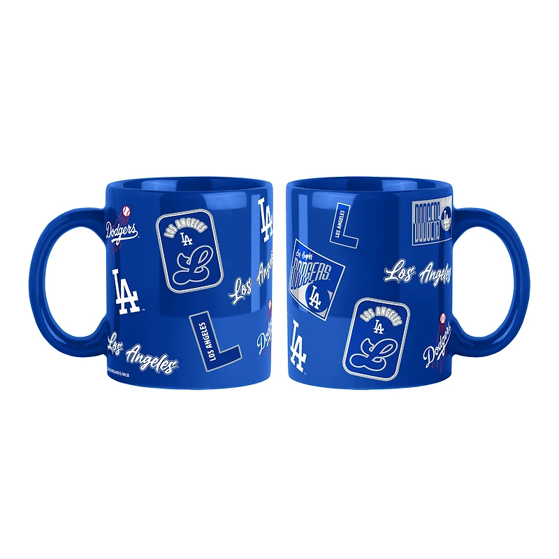 Los Angeles Dodgers 2-Pack 15oz. Color Mug Set