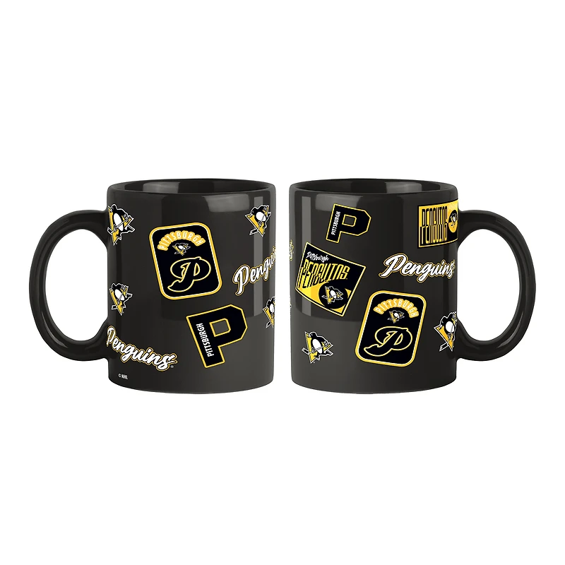 Pittsburgh Penguins 2-Pack 15oz. Color Mug Set