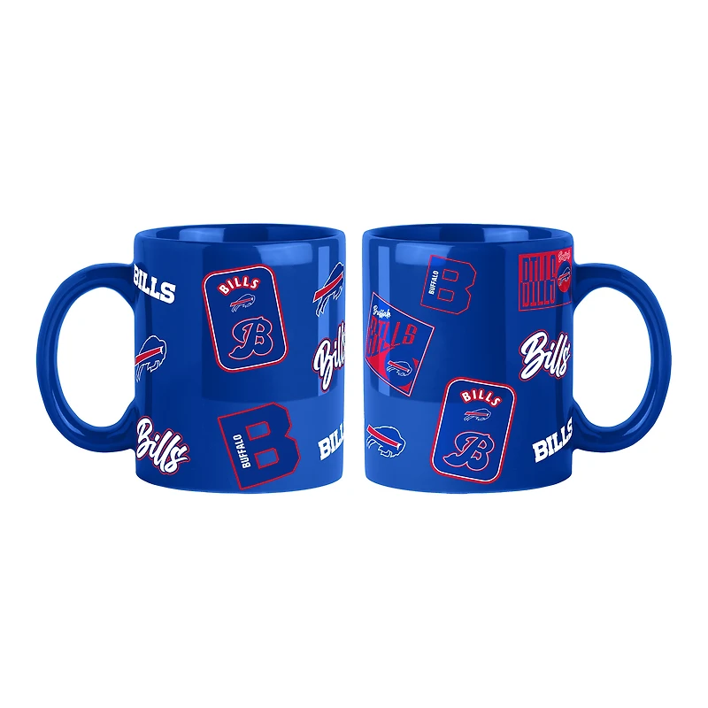 Buffalo Bills 2-Pack 15oz. Color Mug Set
