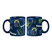 Minnesota Timberwolves 2-Pack 15oz. Color Mug Set