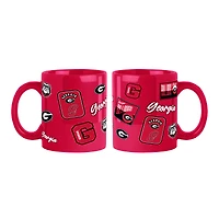Georgia Bulldogs 2-Pack 15oz. Color Mug Set