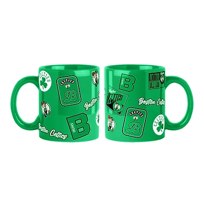 Boston Celtics 2-Pack 15oz. Color Mug Set