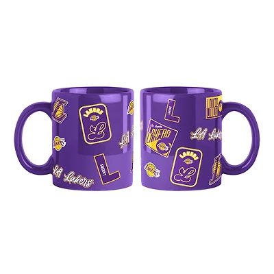 Los Angeles Lakers 2-Pack 15oz. Color Mug Set
