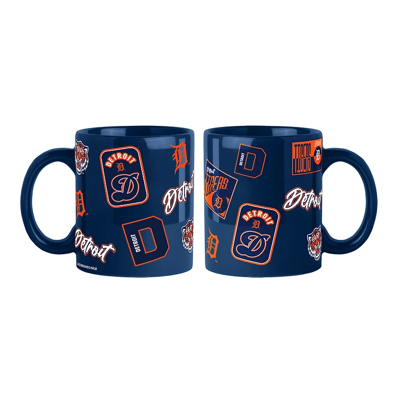 Detroit Tigers 2-Pack 15oz. Color Mug Set