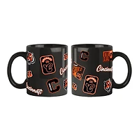 Cincinnati Bengals 2-Pack 15oz. Color Mug Set