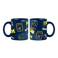 Michigan Wolverines 2-Pack 15oz. Color Mug Set