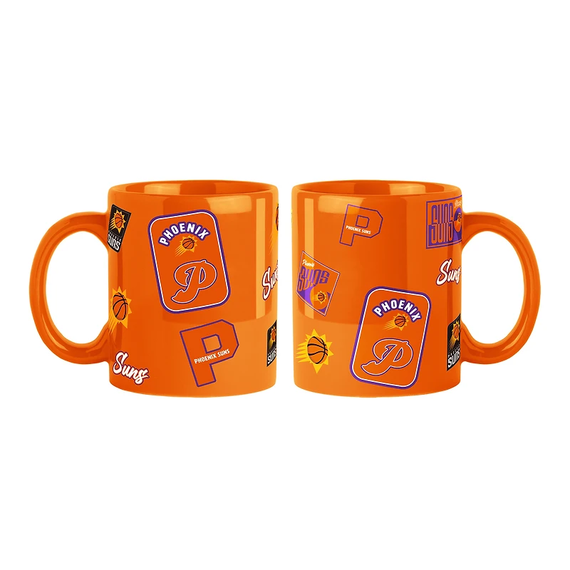Phoenix Suns 2-Pack 15oz. Color Mug Set