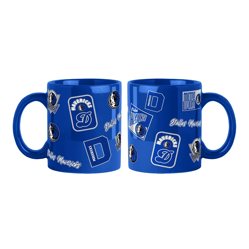 Dallas Mavericks 2-Pack 15oz. Color Mug Set