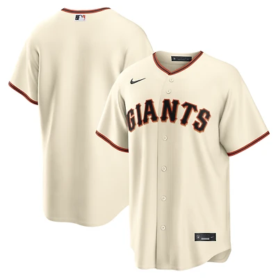 Men's Nike Cream San Francisco Giants Home Replica Jersey