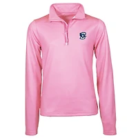 Girls Youth Garb Pink Creighton Bluejays Mila Quarter-Zip Sweatshirt