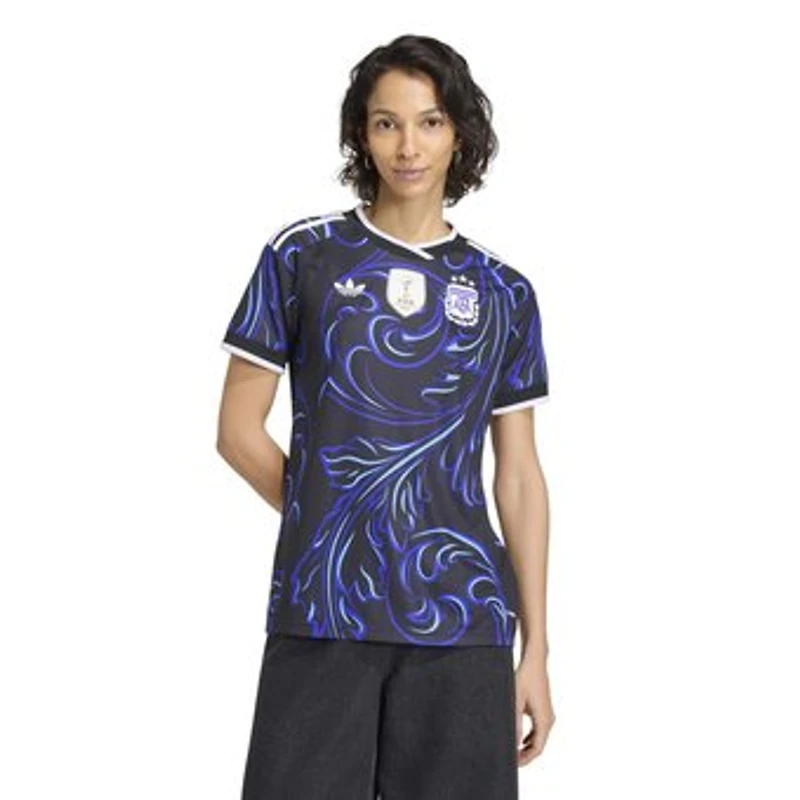 Women's adidas Black Argentina National Team 2026 Away Replica Jersey