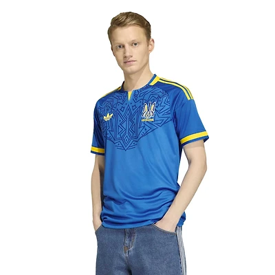 Men's adidas  Blue Ukraine National Team 2026 Away Replica Jersey