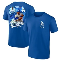 Men's Mookie Betts Royal Los Angeles Dodgers Anime Graphic T-Shirt