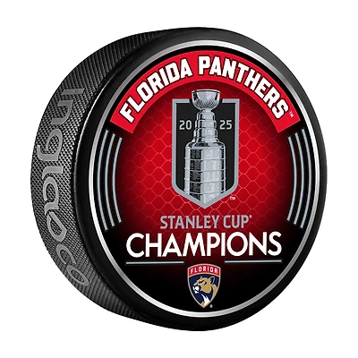 Florida Panthers Inglasco 2025 Stanley Cup Champions Logo Hockey Puck