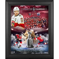 Florida Panthers 2025 Stanley Cup Champions Framed 13" x 16" Collage