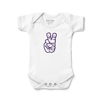 Newborn & Infant Chad Jake TCU Horned Frogs Frog Hand Logo Bodysuit