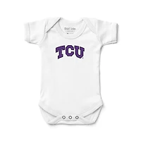 Newborn & Infant Chad Jake TCU Horned Frogs Primary Logo Bodysuit