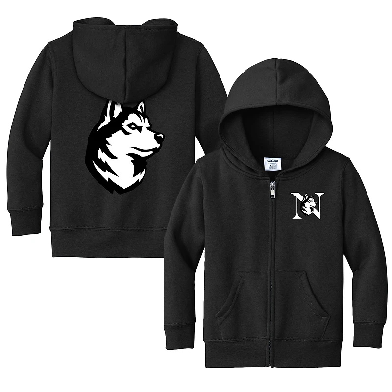 Toddler Chad & Jake Northeastern Huskies Primary Logo Full-Zip Hoodie