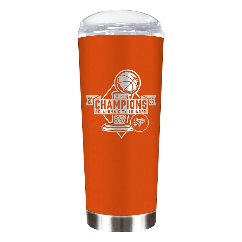 Oklahoma City Thunder 2025 NBA Finals Champions 18oz. Roadie Tumbler