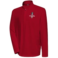 Men's Fanatics Florida Panthers 2025 Stanley Cup Champions Flex Quarter-Zip Pullover