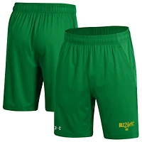Men's Under Armour Kelly Green Notre Dame Fighting Irish All Fight Tech Vent Shorts