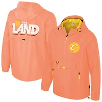 Unisex Stadium Essentials Orange Cleveland Cavaliers 2025/26 City Edition Compete Quarter-Zip Hoodie Jacket