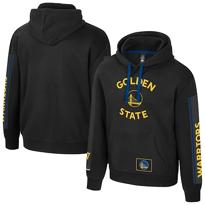 Unisex Stadium Essentials Black Golden State Warriors City Star Hoodie