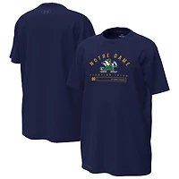 Youth Under Armour  Navy Notre Dame Fighting Irish Inline Tech Stretch T-Shirt