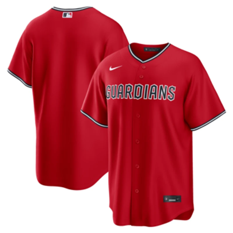 Men's Nike Red Cleveland Guardians Alternate Replica Jersey