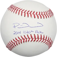 Patrick Mahomes Kansas City Chiefs Autographed Baseball with "2014 1120th Pick" Inscription