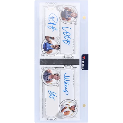 Coco Gauff, Jessica Pegula, Madison Keys & Emma Navarro Autographed 2024 Topps Royalty Collection Tennis Quad Auto Booklet #QA-GPKN #6/25 Card