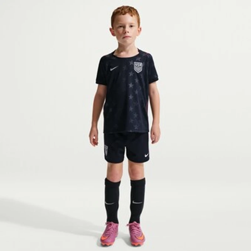 Preschool Nike Navy USMNT 2026 Away Stadium Replica Kit Set