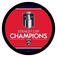 Florida Panthers 2025 Stanley Cup Champions Round LED Wall Sign