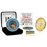 Highland Mint Shai Gilgeous-Alexander Oklahoma City Thunder 2025 NBA Finals Champions MVP Bronze Color Coin