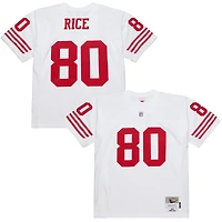 Men's Mitchell & Ness Jerry Rice White San Francisco 49ers 1994 Legacy Replica Jersey