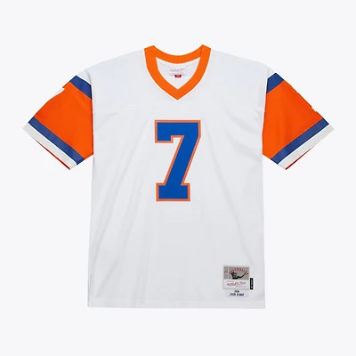 Men's Mitchell & Ness John Elway White Denver Broncos 1994 Legacy Replica Jersey