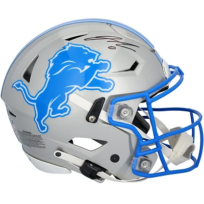 Jahmyr Gibbs Detroit Lions Autographed Riddell 2024 Speed Flex Authentic Helmet