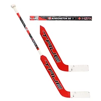 Jordan Binnington Canada Practice-Used Red True Stick from Warm-Ups during the 2025 4 Nations Face-Off