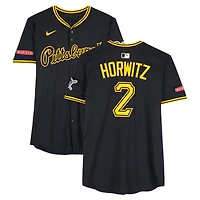Spencer Horwitz Pittsburgh Pirates Game-Used #2 Black Nike Jersey vs. Cincinnati Reds on May 20 & 21, 2025