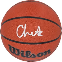 Chet Holmgren Oklahoma City Thunder Autographed Wilson Authentic Series Indoor/Outdoor Basketball