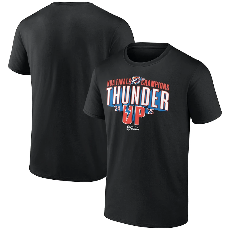 Men's Fanatics  Blue Oklahoma City Thunder 2025 NBA Finals Champions Big & Tall Hometown T-Shirt
