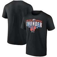 Men's Fanatics  Blue Oklahoma City Thunder 2025 NBA Finals Champions Big & Tall Hometown T-Shirt