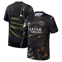 Men's Jordan Brand Black Paris Saint-Germain 2025/26 Night Edition Stadium Replica Jersey