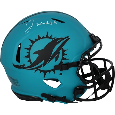 Jaylen Waddle Miami Dolphins Autographed Riddell Rave Speed Authentic Helmet