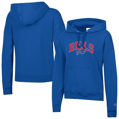 Women's Champion  Royal Buffalo Bills Powerblend Hoodie