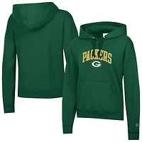 Women's Champion  Green Green Bay Packers Powerblend Hoodie